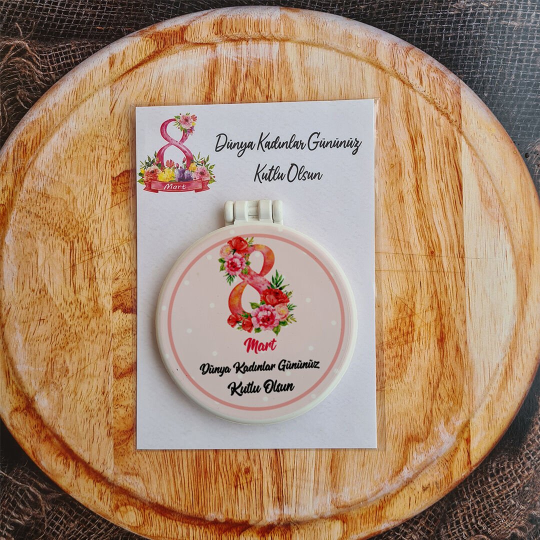 Hediyelik Ayna Kadınlar Günü Hediyesi