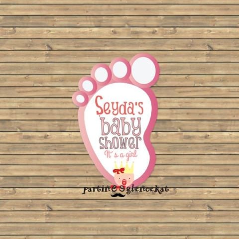 Baby Girl Konsept 10 Adet 10cm Etiket