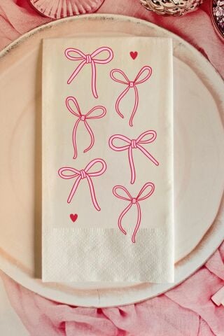 Pembe Fiyonklar KonseptPeçete 20li