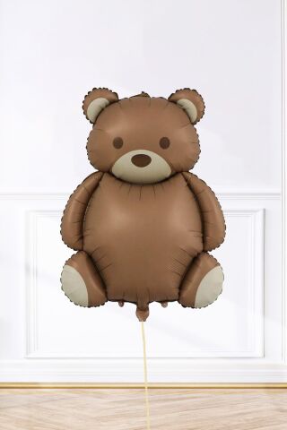 Retro Büyük Ayı Teddy Bear Folyo Balon 65x90